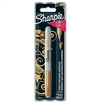 Pisak permanentny Sharpie 1986003 cienka końcówka Złoty