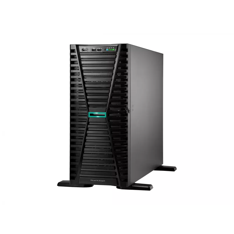 Serwer wieżowy HP Enterprise ProLiant ML110 Gen11 — Intel Xeon Bronze 3508U 2,1 GHz, 32 GB DDR5, 960 GB, 2000 W (4,5U)