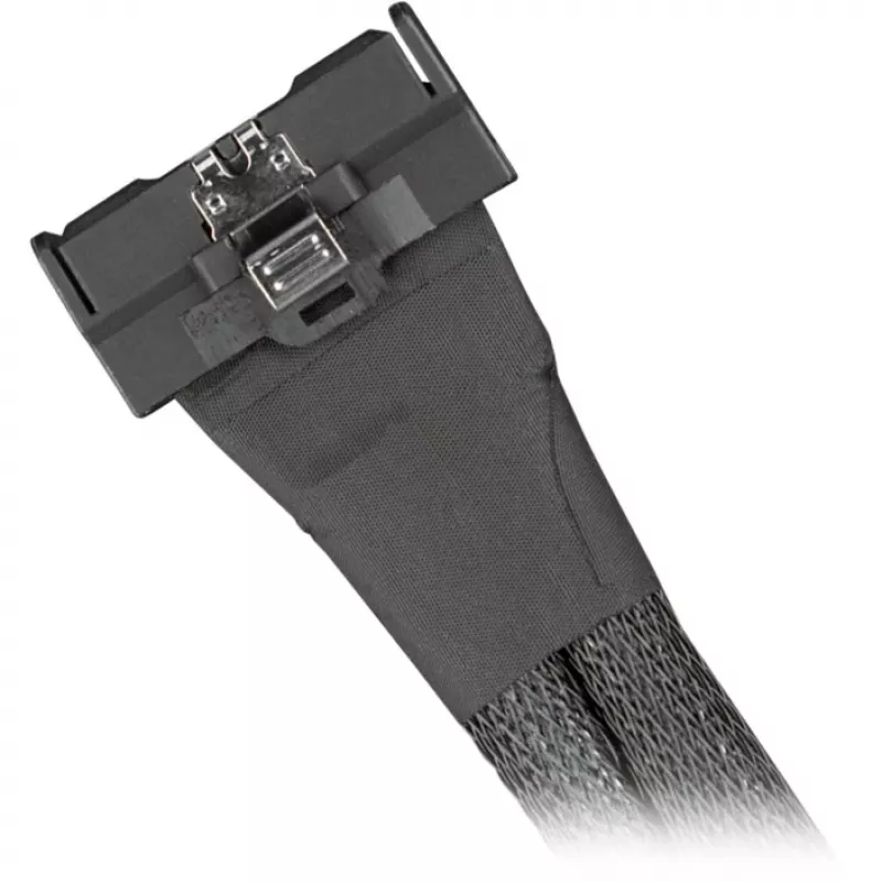 Icy Dock Kabel MCIO 8i SFF-TA-1016 na 2xSlimSAS SFF-8654 4i 0,5 m - Kabel (MB310L-B)