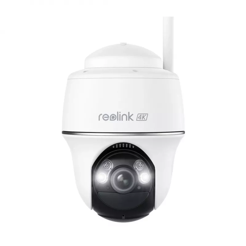 Reolink Argus Series B440 - 4K zewnętrzna kamera bateryjna, obrót i pochylenie, detekcja osób/pojazdów/zwierząt, kolorowe widzenie nocne
