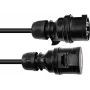 Przedłużacz PSSO 16A CEE 5x2,5 mm² 10 m Czarny Edition
