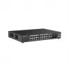 Zarządzalny przełącznik Gigabit PoE L2 Ruijie RG-ES220GS-P — 18× Gigabit (10/100/1000), IEEE 802.3af/at, 40 Gbit/s, czarny