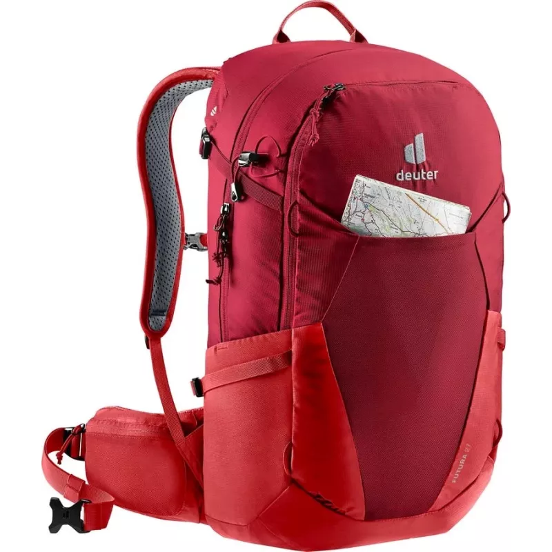Deuter Futura 27 Damski plecak turystyczny Czerwony