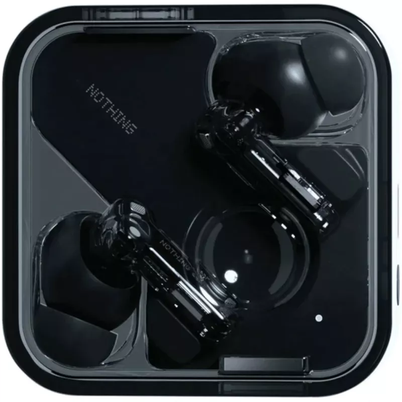 Słuchawki Nothing Ear True Wireless Stereo (TWS) douszne rozmowy/muzyka Bluetooth Czarny - Przezroczysty (A10600061)