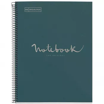 Miquelrius Notepad ECO MARINE Niebieski Recycle A4 80 Sheets (Freight Delivery)