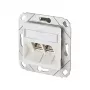 METZ CONNECT 130B12D21102-E - RJ-45 - 6a - -40 - 70 °C - Biały - akrylonitryl-butadien-styren (ABS) - cynk - GHMT - CE
