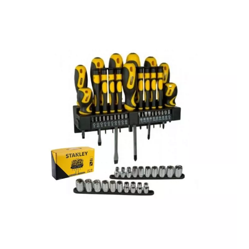 STANLEY Screwdriver Set STHT0-62143 — zestaw 57-częściowy, waga 3,56 kg