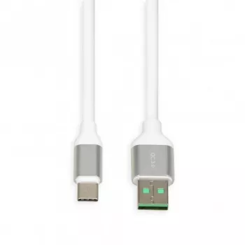 Kabel USB A na USB C IBOX IKUMTCWQC 1,5 m, USB 2.0, 3 A, biały