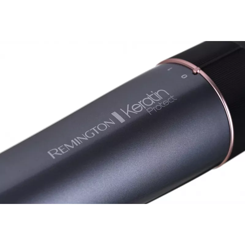 Hot air brush Remington AS8810 — 1000 W, technologia parowa, szczotka 4–5 cm, 2 poziomy temperatury/prędkości, przewód 3 m, opcja bezprzewodowa