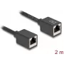 Kabel sieciowy DeLOCK 90331 RJ-45 Cat6a 2 m Czarny