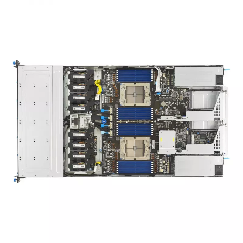 Komputer stacjonarny ASUS ExperCenter Pro ERA100A B6 1U Rack — Intel Core i5, 8 GB DDR5, 4 zatoki 2,5 cala, zasilacz 500 W, 1x PCIe 5.0 x16, 3x RJ-45