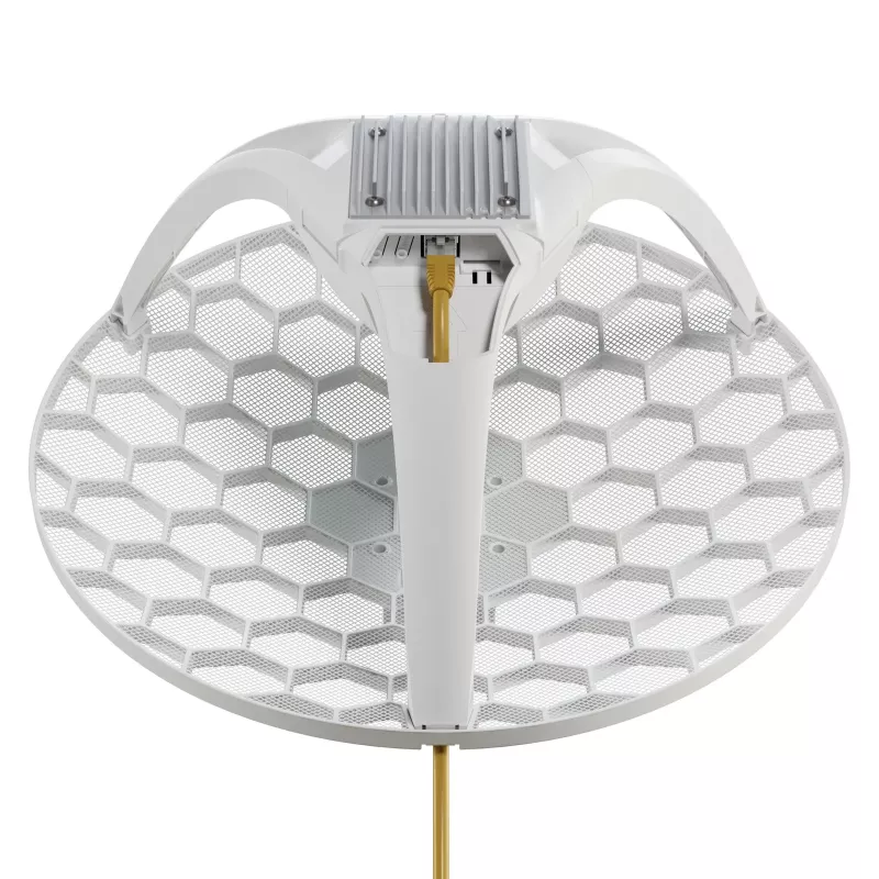 Modem sieci komórkowej MikroTik LHG LTE6 kit 4G PoE zewnętrzny, 1x Gigabit Ethernet, pasma 700/850 MHz, procesor 0,8 GHz, 256 MB RAM