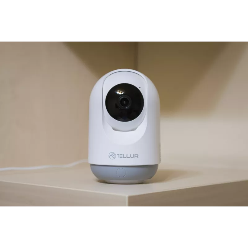 Kamera monitorująca Tellur TLL331391 3MP UltraHD PTZ biała