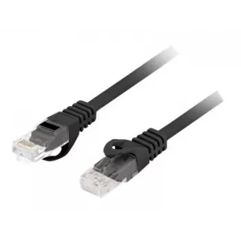 LANBERG kabel sieciowy Cat6 U/UTP PCU6-10CU-0500-BK, RJ-45 do RJ-45, 5 m, czarny