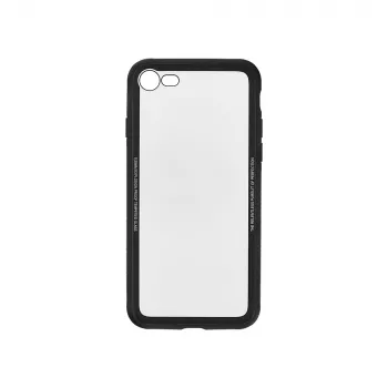 Cover Tellur iPhone 8 TLL121274 11.9 cm (4.7 inch) Czarny Przezroczysty