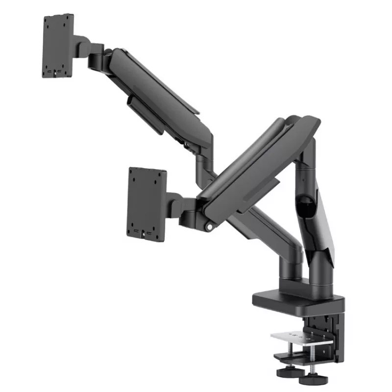 Uchwyt na monitory LC-Power LC-EQ-A34B-D 34 cale Biurko Czarny Zacisk 40 kg