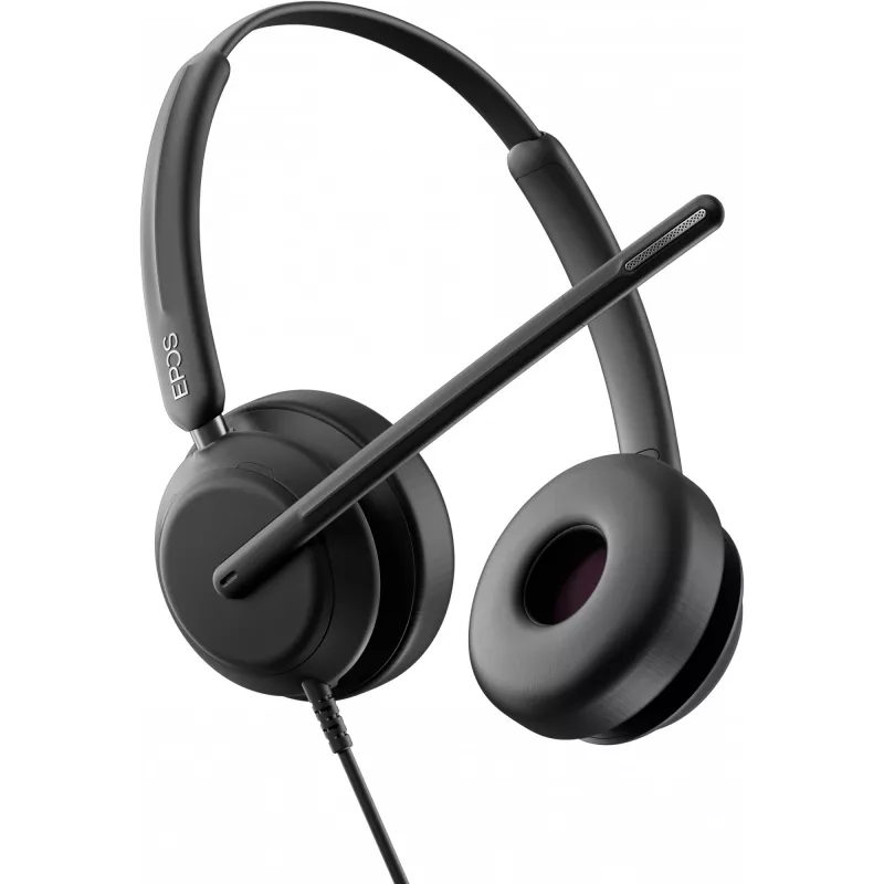 EPOS IMPACT 760T - Zestaw słuchawkowy - nauszny - przewodowy - USB-C - czarny - certyfikowany do Microsoft Teams (1001214)