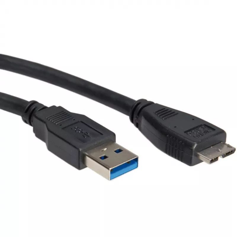 Kabel USB ROLINE - Micro-USB Typ B (M) do USB Typ A (M)