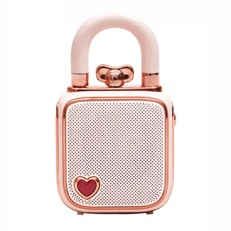 Przenośny głośnik mono Divoom LoveLock Pink