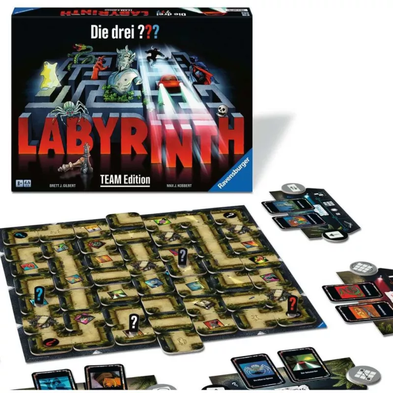 Die drei Labyrinth - Team Edition, gra planszowa
