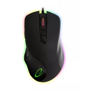 Optyczna mysz gamingowa ESPERANZA EM132 — 7 przycisków, 7200 DPI, RGB, praworęczna, USB 2.0, kabel 1,5 m