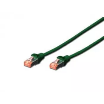 Kabel krosowy Digitus CAT 6A S/FTP DK-1644-A-010/G 1m Zielony