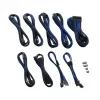 Wewnętrzny kabel zasilający Cablemod CM-PRTS-FKIT-NKKB-R czarno-niebieski
