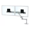 Uchwyt biurkowy Ergotron LX Series Dual Direct Arm 63,5 cm (25 cali) Biały