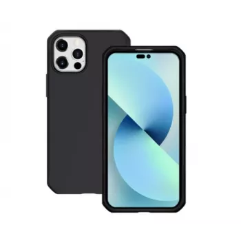 Mobilis SPECTRUM - Tylna obudowa do telefonu komórkowego - Wytrzymała - Recyklingowana, antybakteryjna - Impacthane - Solid Czarny - do Apple iPhone 14 Pro Max (066031)