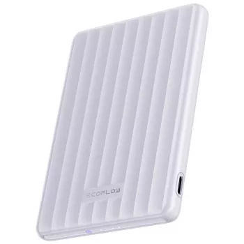 Power bank EcoFlow 5000 mAh Rapid/Mag fioletowy, 5000mAh, przenośna ładowarka USB, 123 g
