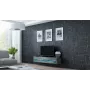 Cama stojak TV VIGO nowy 30/140/40 szary/szary połysk