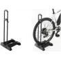 Stojak na rower FISCHER 10446 — 1-miejscowy stojak parkingowy, plastik i aluminium, czarny
