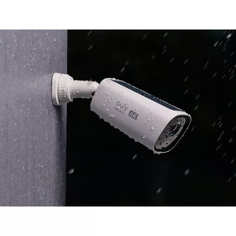 Kamera bezpieczeństwa IP Eufy eufyCam S330 (eufyCam 3) 3840×2160, zewnętrzna, bezprzewodowa, montaż na ścianie, pole widzenia 135°, komunikacja dwukierunkowa