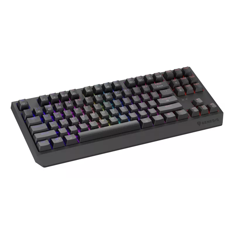 GENESIS Thor 230 TKL klawiatura Gaming USB + RF Wireless + Bluetooth QWERTY US English Czarny