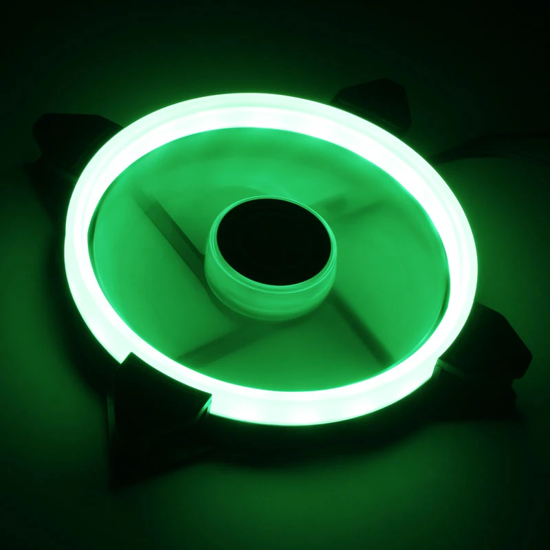 RAIJINTEK IRIS 14 Rainbow - wentylator LED RGB 140 mm, zestaw 2 sztuk z kontrolerem