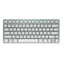 Klawiatura CHERRY KW 7100 MINI BT uniwersalna Bluetooth QWERTY US International w kolorze miętowym