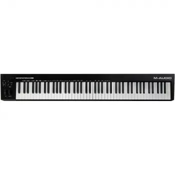M-AUDIO Keystation 88 MK3 klawiatura MIDI 88 klawiszy USB czarno-biała