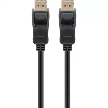 Kabel DisplayPort 1.4 Wtyk > Wtyk DisplayPort (czarny, 2 metry, 8K)