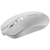 Mysz CANYON MW-18 Wireless Charge Pearl biały