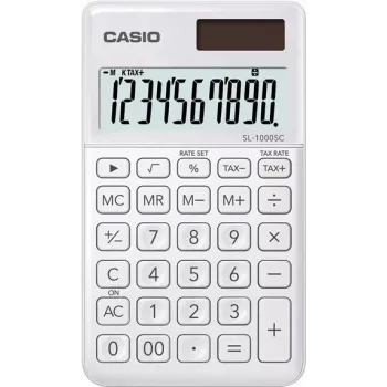 Kalkulator biurkowy Casio MS-8E Czarny Szary Pomarańczowy