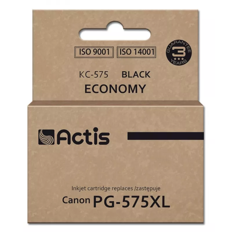 Actis KC-575 wkład atramentowy do drukarki Canon, zamiennik Canon PG-575XL; Supreme; 16,5 ml; czarny
