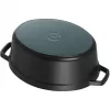 Brytfanna Staub 40509-509-0 12 L Żeliwo Czarny