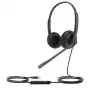 Yealink UH34 Zestaw słuchawkowy Przewodowy Head-band Biuro/Call center Czarny