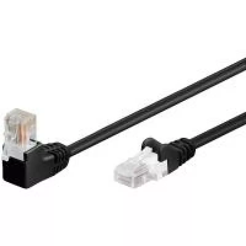 Wentronic 94171 Ethernet kabel krosowy Czarny