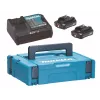 MAKITA ZESTAW ZASILACZA 12V 2x2,0Ah (BL1021Bx2+DC10SB) MAKPAC