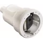 AS SCHWABE PVC-Coupling 16A, 250V solidna wersja biały (62224)