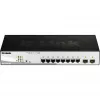 D-Link DGS-1210-10P Zarządzany przełącznik L2 Gigabit Ethernet (10/100/1000) Power over Ethernet (PoE) 1U Czarny