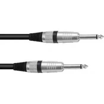 Kabel głośnikowy Omnitronic 3021169M, przewody 2×1,5 mm², 1,5 m, czarny