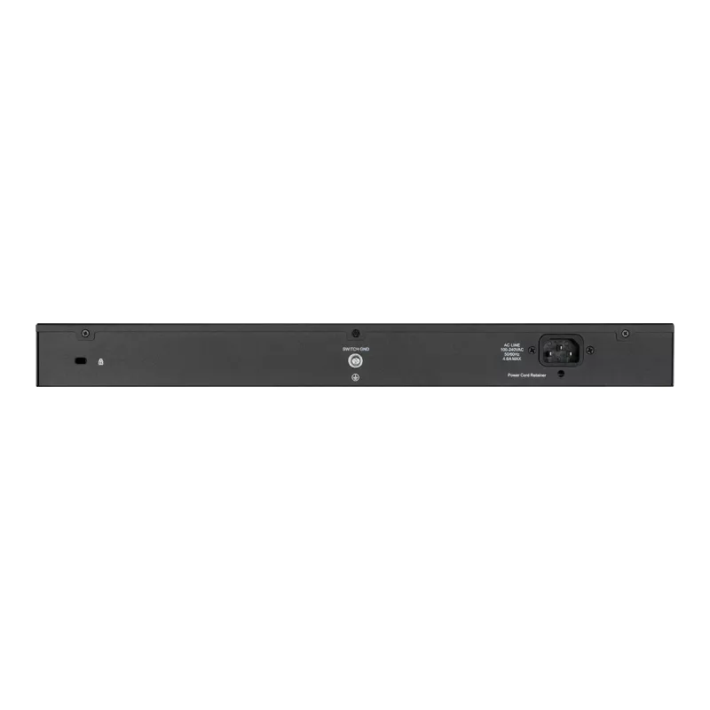 Przełącznik sieciowy D-Link DGS-1100-26MPV2/E zarządzalny L2 Gigabit Ethernet (10/100/1000) z zasilaniem przez Ethernet (PoE), czarny