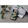 Etui na smartfona iKins do iPhone XR — Mosaic Czarny etui ochronne